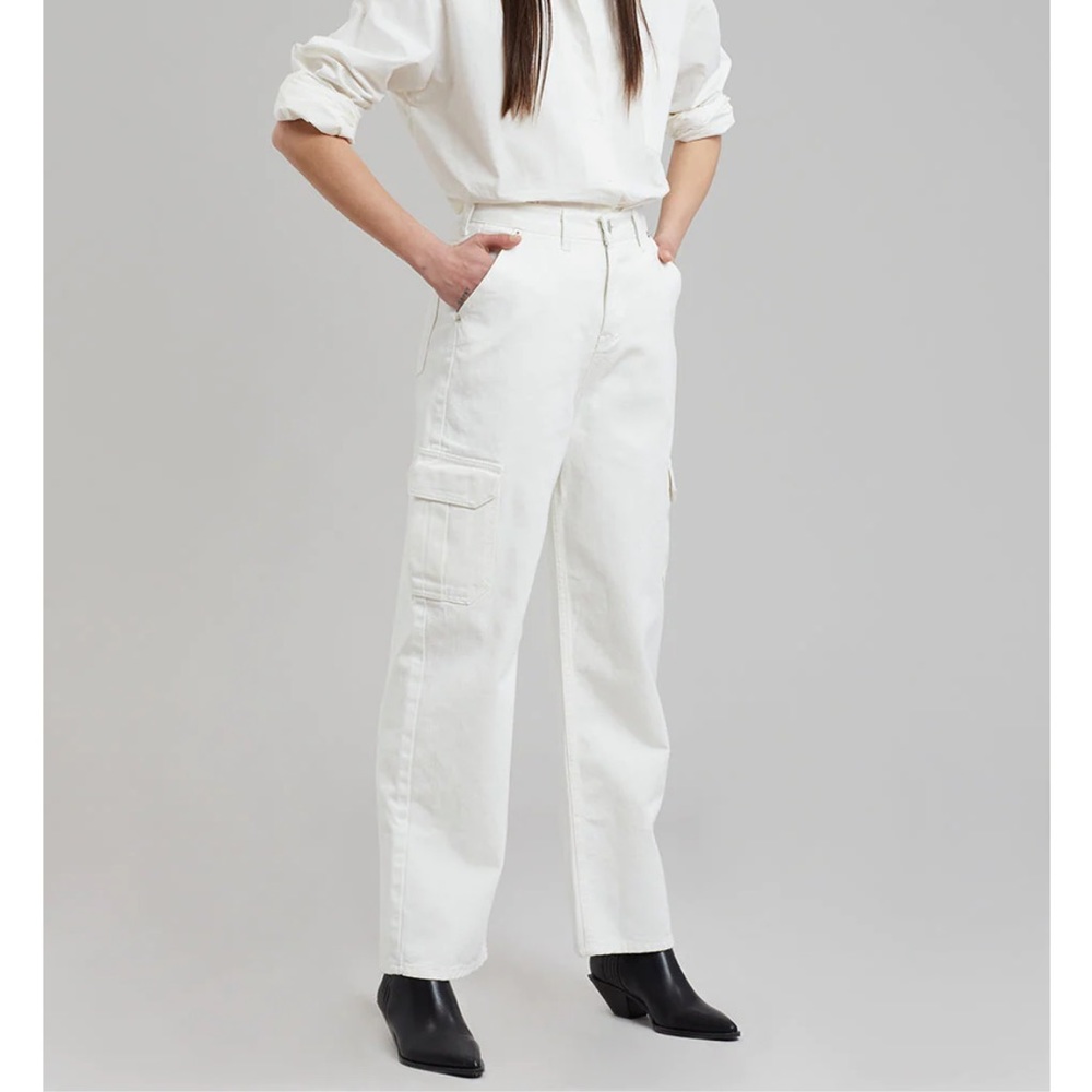 The Frankie Shop Kai Cargo Denim Pants - Picture 3 of 5